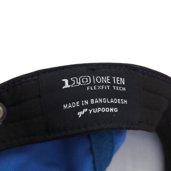 Black Clover Golf Strapback SAMPLE Hat Adjustable Flexfit Tech‎ Ball Cap Blue - Picture 8 of 8